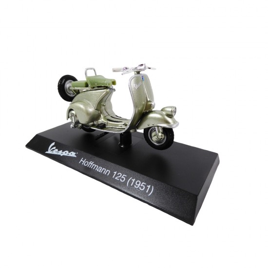 Machetă moto Magazine Models [1:18] - Vespa 1951 Hoffmann 125 - Grey